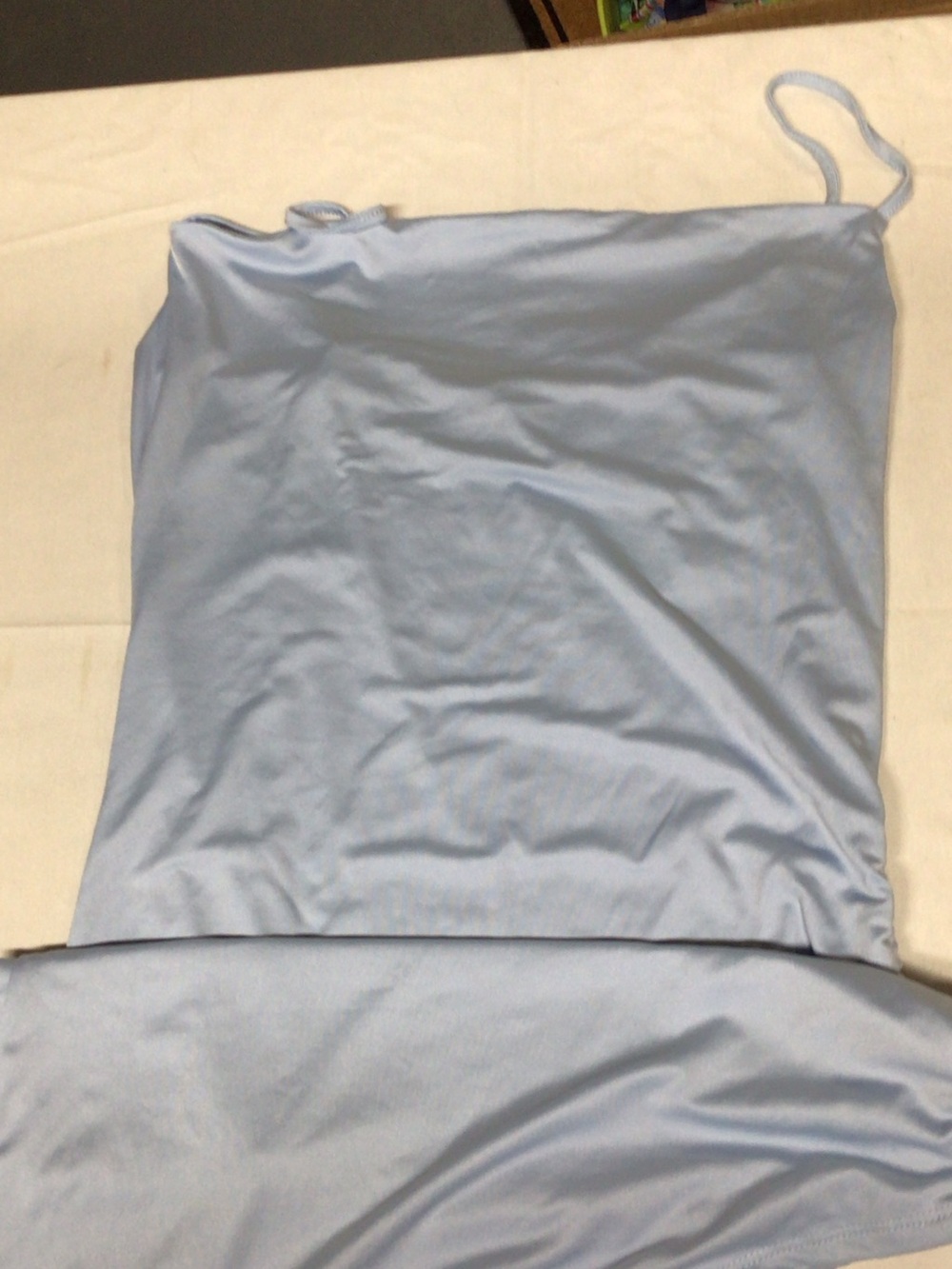 Rue21 Light Blue Satin Slip - Spaghetti Strap Chemise